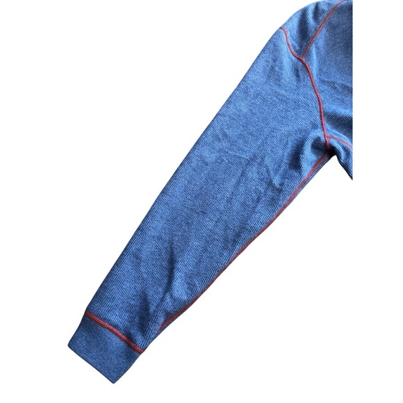 NWT Tommy Bahama Sweater Mens Blue Red Reversible Quarter Zip Pullover Sz XXL - Picture 15 of 16